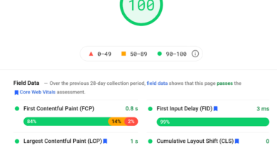 Google Core Web Vitals