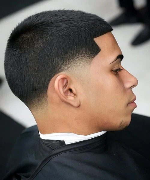 mid taper fade